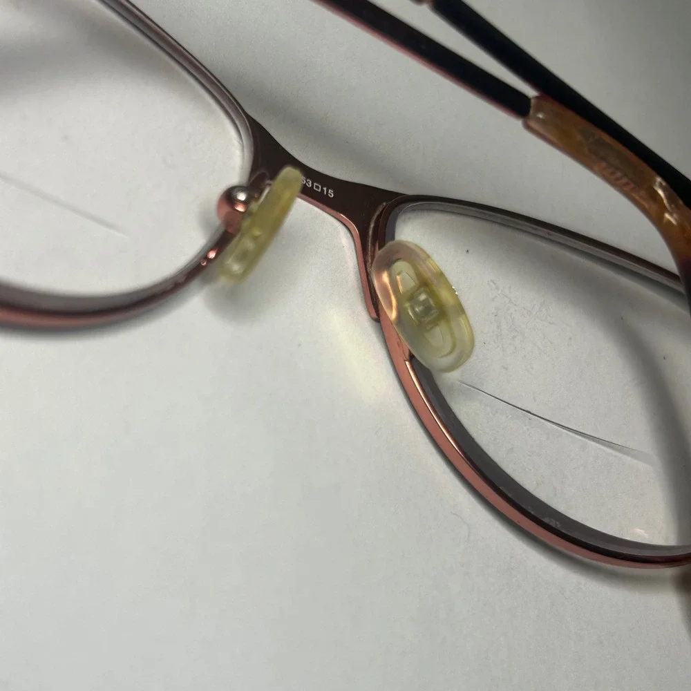 Marciano Guess GM 237 PUR Purple Rose Gold Cat Eye Eyeglass Frames 53-15-135